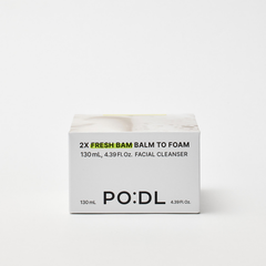 Image 5 for PODL 2X Fresh Bam Balm To Foam Facial Cleanser 130ml