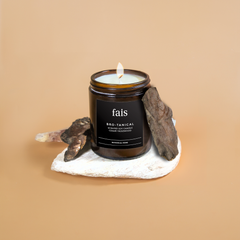 Image 4 for Bro-tanical Scented Soy Candle with Cedar & Rosewood  – 154g