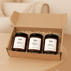 Image 2 for Scented Soy Candles Aromatherapy Set of 3 – Balance It, Nourish It & Restore It