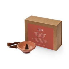 Image 1 for Outdoor Dreams Incense Cones Set with Terracotta Base