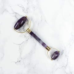Image 4 for Genuine Crystal Roller Chemical Free Amethyst