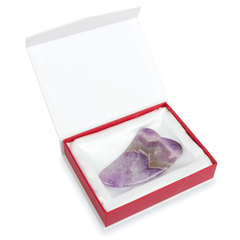 Image 4 for Genuine Crystal Gua Sha Chemical Free Amethyst
