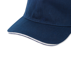 Image 3 for Hair Restoration Cap 100% Silk Lined - Navy