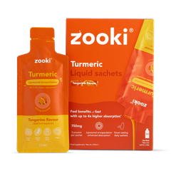 Image 1 for Liposomal Turmeric Curcumin Tangerine Flavour 750mg 14 Sachets