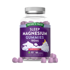Image 1 for Magnesium for Sleep 60 Vegan Gummies