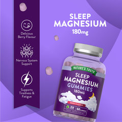 Image 3 for Magnesium for Sleep 60 Vegan Gummies