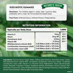 Image 4 for Probiotic for Kids 60 Vegan Gummies