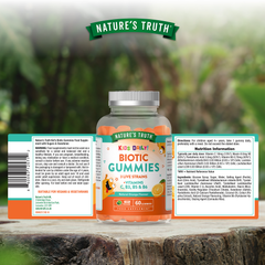 Image 5 for Probiotic for Kids 60 Vegan Gummies