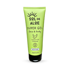 Image 1 for Aloe Vera Super Gel with Hyaluronic Acid & Prickly Pear 200ml