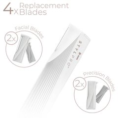 Image 3 for Stylpro 2-in-1 Light Up Sonic Dermaplane