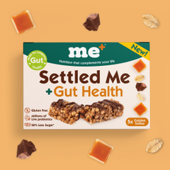 Image 5 for Settled Me + Gut Health Golden Toffee 12 packs x 5 bars