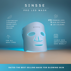 Image 3 for Professional LED Light Therapy Face Mask Blue