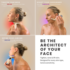Image 4 for LED SkinLift Face and Neck Toner Device