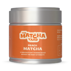 Image 1 for Peach Matcha 25g Tin