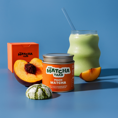 Image 4 for Peach Matcha 25g tin