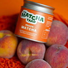 Image 5 for Peach Matcha 25g tin