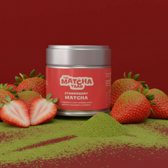 Image 2 for Strawberry Matcha 25g Tin