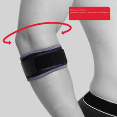 Image 2 for Aero Tech Tennis Elbow Support 1 Size