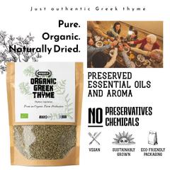 Image 4 for APSOGO Organic Dried Thyme from Greece - 200g