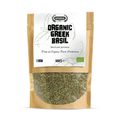 Image 1 for APSOGO Organic Dried Basil from Greece - 100g
