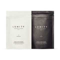 Image 1 for Lumity Male Morning & Night Supplement Refil Pouches - 28 day 224 softgels