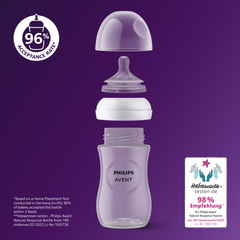 Image 3 for Avent Natural Response Bottles, 3 Pack
