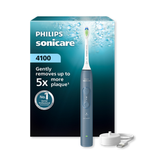 Image 1 for Series 4000 Sonicare Marine Blue Electric Toothbrush