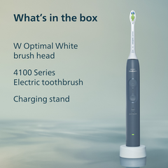 Image 2 for Series 4000 Sonicare Marine Blue Electric Toothbrush