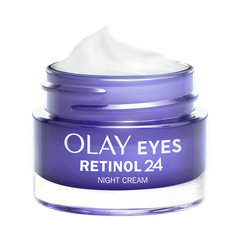 Image 3 for Retinol 24 Night Eye Cream, Anti Ageing Skincare for Dark Circles: Smooth, Renew, 15ml