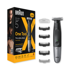 Image 2 for Braun Series X, Beard Trimmer & Body Shaver For Face & Body Hair, XT5100