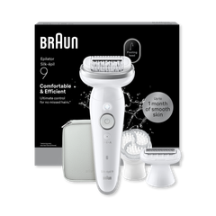 Image 2 for Braun Silk·épil 9, Wet & Dry Epilator, Lasting Smooth Skin, 9-061, Silver