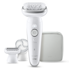 Image 4 for Braun Silk·épil 9, Wet & Dry Epilator, Lasting Smooth Skin, 9-061, Silver