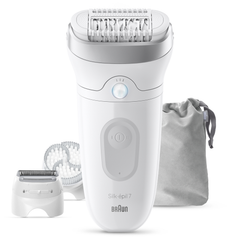 Image 4 for Braun Silk·épil 7, Wet & Dry Epilator for Lasting Smooth Skin, 7-060, Silver
