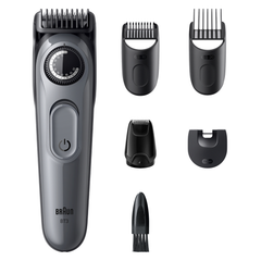 Image 2 for Braun Beard Trimmer Series 3, +5 Styling Tools, 40 Lengths, Sharp Blade, BT3560, Grey