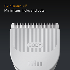Image 4 for Braun Body Groomer Series 5, +6 Grooming Tools, Trim & Shave Hair, Waterproof, BG5550, Grey