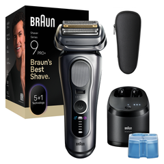 Image 3 for Braun Series 9 PRO+ Electric Shaver, Pro SensoAdapt, SmartCare Center, 9667CC, Silver