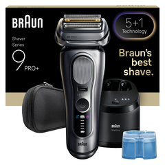 Image 4 for Braun Series 9 PRO+ Electric Shaver, Pro SensoAdapt, SmartCare Center, 9667CC, Silver