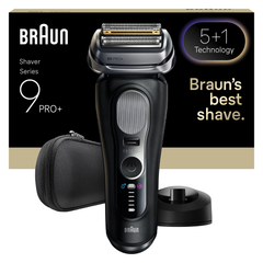 Image 4 for Braun Series 9 PRO+ Electric Shaver, Pro SensoAdapt, Charging Stand, 9610S, Black