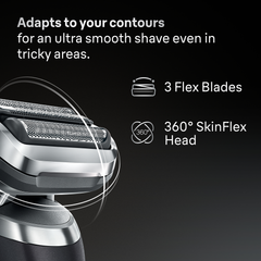Image 5 for Braun Series 7 Electric Shaver, +1 Attachment, 72-G1200S, Grey