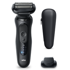 Image 4 for Braun Series 5 Electric Shaver, Up to 50 min, +1 Attachment, 52-N1200S, Black