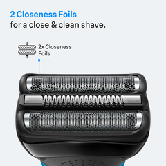 Image 3 for Braun Series 3 Electric Shaver, Wet & Dry, 310S, Blue