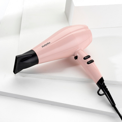 Image 2 for BaByliss 5337U Ionic Hair Dryer Rose Blush 2200w