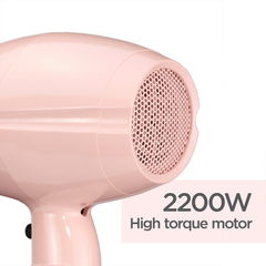 Image 3 for BaByliss 5337U Ionic Hair Dryer Rose Blush 2200w