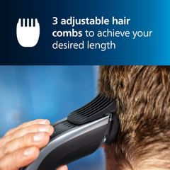 Image 5 for Hairclipper Series 9000 Cordless hair clippers with 3 accessories