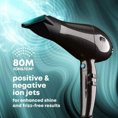 Image 2 for REVAMP Progloss Featherlite Ultra X Shine Hair Dryer - Black