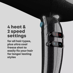 Image 5 for REVAMP Progloss Featherlite Ultra X Shine Hair Dryer - Black