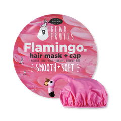 Image 1 for Flamingo Smooth Soft Hair Mask & Hair Cap