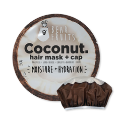 Image 1 for Coconut Moisture Hydration Hair Mask & Hair Cap