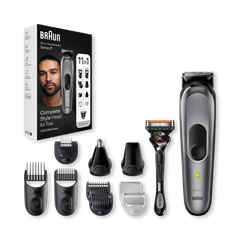 Image 2 for Braun All-In-One Style Kit Series 7 MGK7440, 11-in-1 Kit For Beard, Hair, Manscaping & More