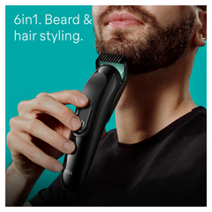 Image 2 for Braun All-In-One Style Kit Series 3 MGK3421, 6-in1 Kit For Beard, Hair & More